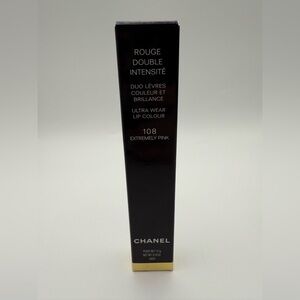 NEW CHANEL Rouge Double Intensité Lip Colour - 108 Extremely Pink